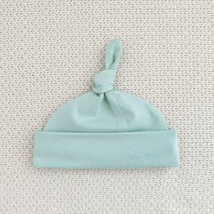 Mint knot hat