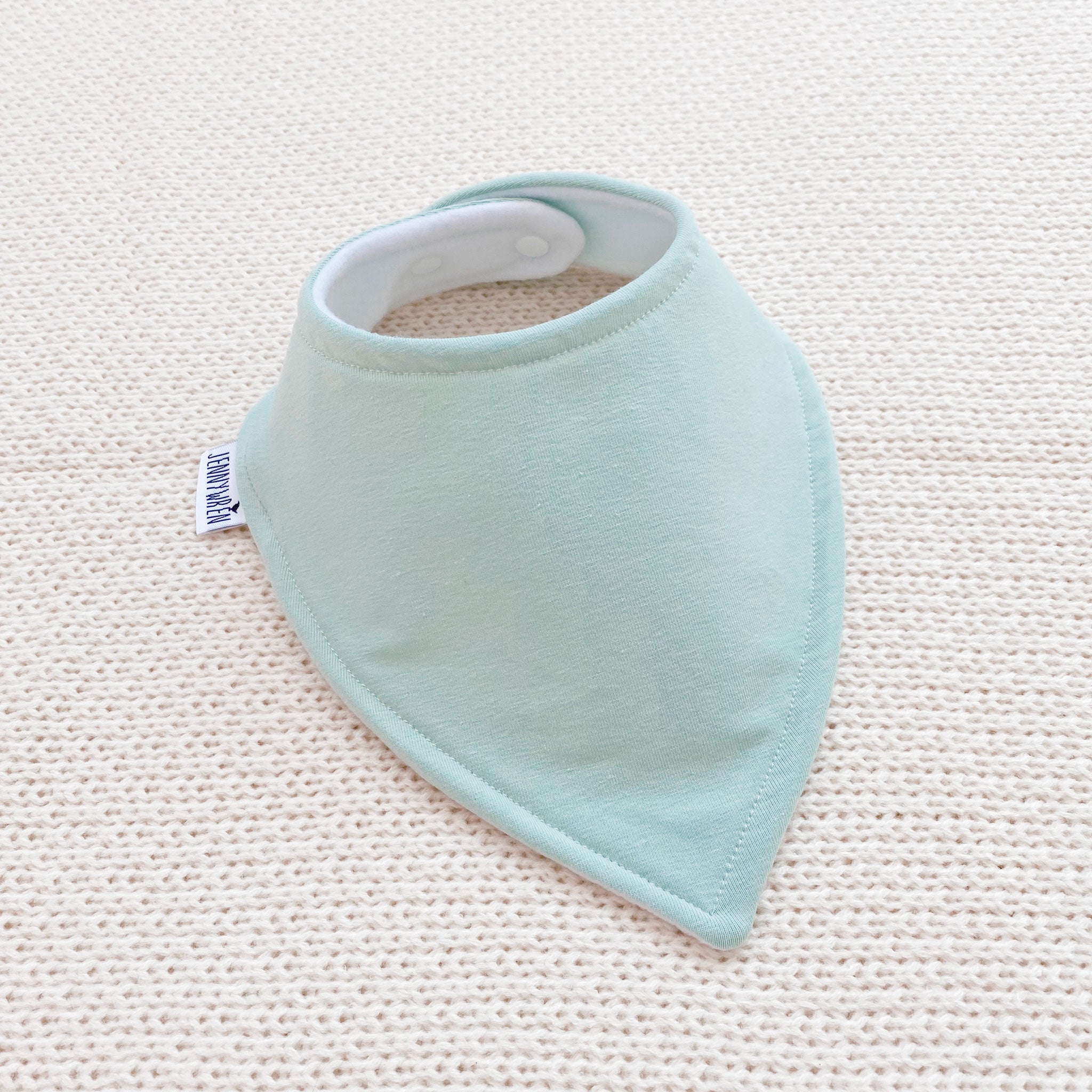 Mint bandana bib