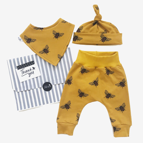 Mustard bee set
