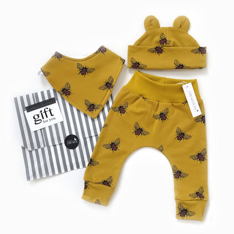 Mustard bee set