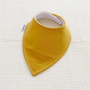 Mustard bandana bib