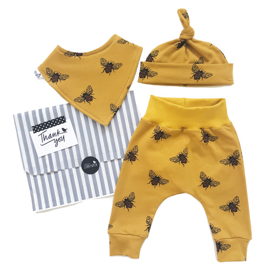 Mustard bee set