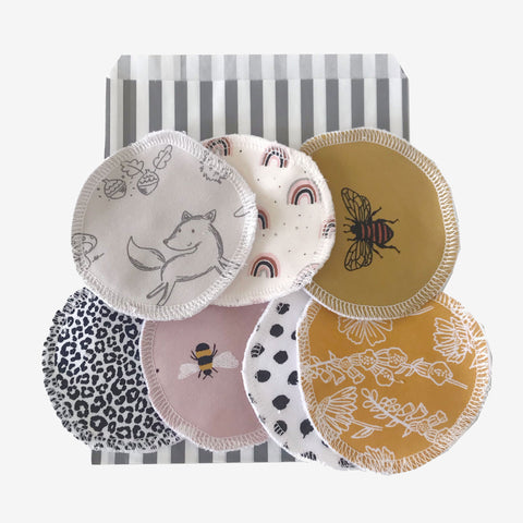 Surprise set of 6 reusable pads