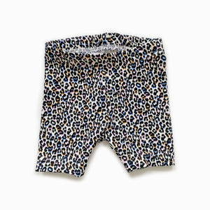 3-6M rainbow leopard cycling shorts
