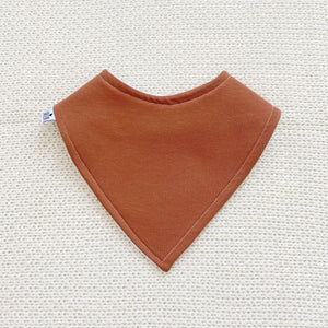 Rust bandana bib