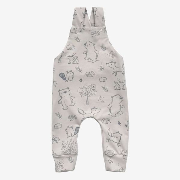 Sand woodland dungarees