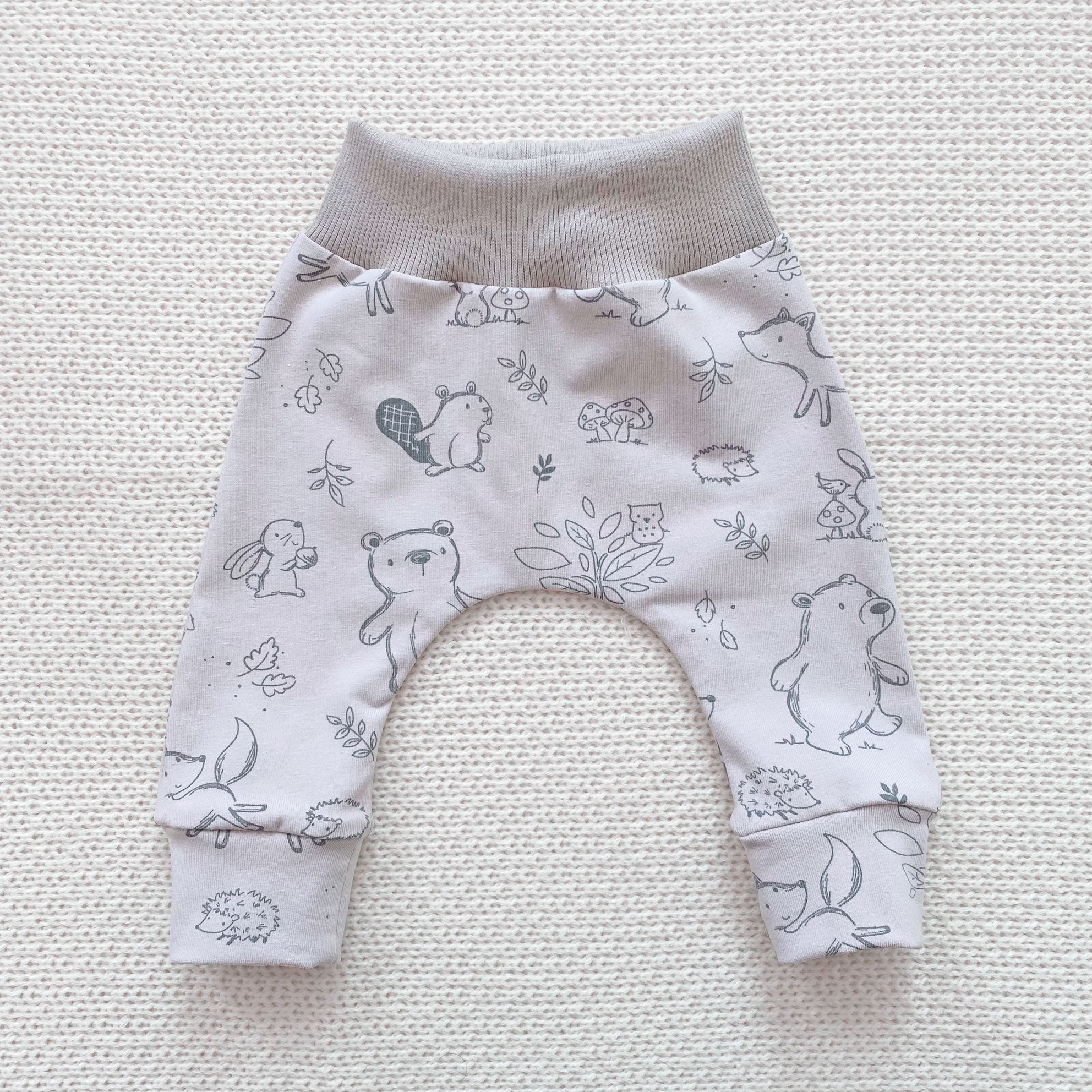 Sand woodland harem leggings