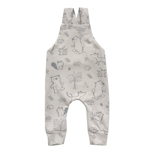 Sand woodland dungarees