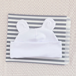 White bear hat